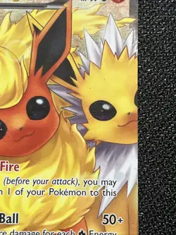 Flareon EX RC28/RC32 - Generations Radiant Full Art Holo Rare Pokemon Card LP/MP - Image 4
