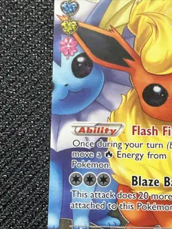 Flareon EX RC28/RC32 - Generations Radiant Full Art Holo Rare Pokemon Card LP/MP - Image 5