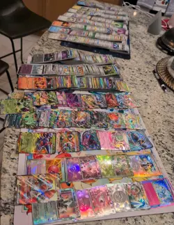 Lot Of 1077 Pokemon Cards Holo, Reverse Holo, Bulk - Image 1