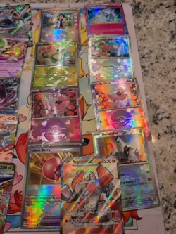 Lot Of 1077 Pokemon Cards Holo, Reverse Holo, Bulk - Image 4