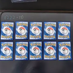 10pc Pokemon TCG Chinese Mew ex 151C-151/151 HOLO Card Lot - Image 2
