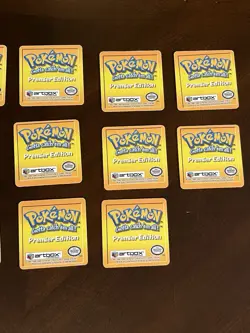 38 Card Lot - Pokemon Premier Edition & Series (1999 Artbox Action Flipz) Mint - Image 4