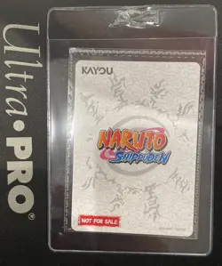 PSA Magazine x Kayou Exclusive NARUTO Uzumaki PROMO CARD December NEW IN HAND!! - Image 2