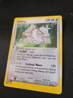 Pokemon Card - Slaking Ruby and Sapphire 12/109 Holo Rare Expedition - Image 3
