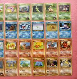 Pikachu Slowbro Pokemon Card Old Back Normal Card 88 Pieces Bulk Purchase - Image 4