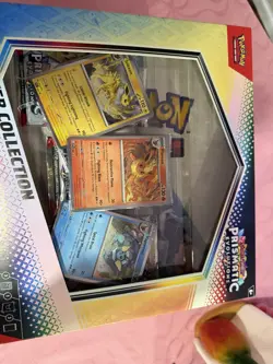 Pokemon TCG Prismatic Evolutions 8x Poster Collection With 2 Illustrations Cards - Image 4