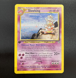 Pokemon Card Slowking Holo 1st edition 14/11 Neo Genesis ENG excellent EXC - Image 1