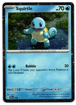 Squirtle 048 - Scarlet & Violet Promo Pokemon TCG - NM Card - Image 1