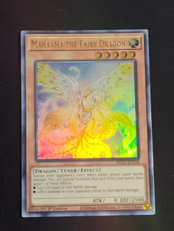 Mahaama The Fairy Dragon MP21-EN218 1st Edition Ultra Rare Yu-Gi-Oh Card LP - Image 1