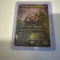 Emet-Selch of the Third Seat (Borderless) (Chocobo Track Foil) MTG Final Fantasy - Image 1
