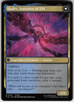 MTG Emet-Selch, Unsundered Normal NM FINAL FANTASY Magic 218 - Image 2