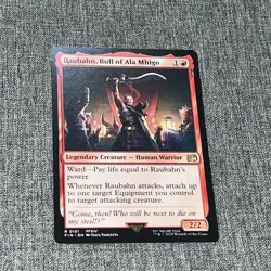 MTG - Raubahn, Bull of Ala Mhigo - FIN 0151 - Final Fantasy - Rare - Regular - Image 1