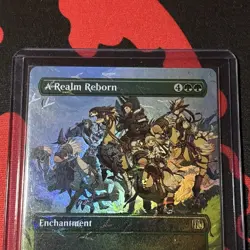 A REALM REBORN MTG x Final Fantasy Borderless Chocobo Track Foil - Image 2