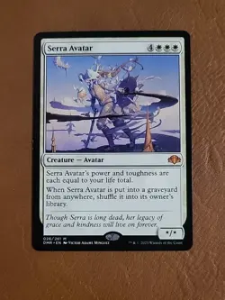 NM Serra Avatar 026/261 Dominaria Remastered DMR - Image 1