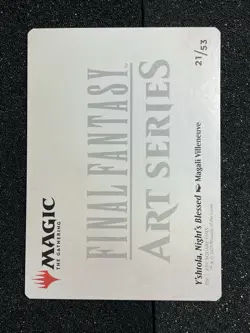 MTG Magic The Gathering Final Fantasy Y’shtola Night’s Blessed Art Series 21/53 - Image 2