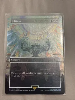 Ultima (Borderless) Final Fantasy Foil MTG #0328 - Image 1