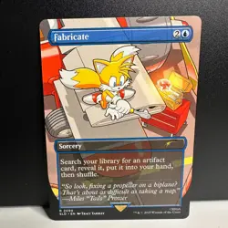 MTG: Magic Secret Lair x Sonic Hedgehog: Chasing Adventure Set of 8 - Image 3