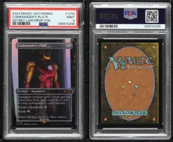 Marvel's Iron Man - Commander's Plate Foil Magic: Secret Lair Drop Series PSA 9 - Image 3