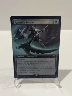 Reaper's Scythe (Extended Art) #117 (Foil) (NM) Final Fantasy FIC Magic MTG - Image 1