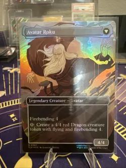 The Legend of Roku (Borderless) Avatar: The Last Airbender Foil - Image 1