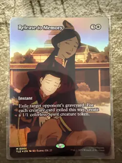 Release to Memory (Borderless Foil) Mythic MTG Avatar Eternal - Image 1