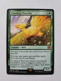 Traveling Chocobo - 210 - Non-Foil - Final Fantasy - Magic: The Gathering - Image 2