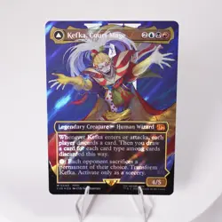 Kefka, Court Mage Borderless Surge Foil 543 FIN Final Fantasy MTG NM See Video - Image 1
