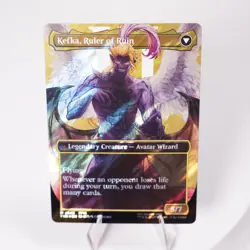 Kefka, Court Mage Borderless Surge Foil 543 FIN Final Fantasy MTG NM See Video - Image 5