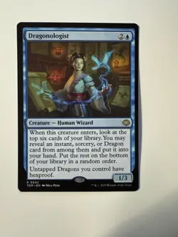 MTG Dragonologist (42) | NM | Tarkir: Dragonstorm {TDM} - Image 1