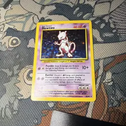 Mewtwo 10/102 Pokemon TCG 1999 Base Set Holo Unlimited Rare HP - Image 1