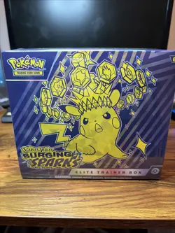 POKEMON Scarlet & Violet Surging Sparks Elite Trainer Box ETB FACTORY SEALED - Image 1