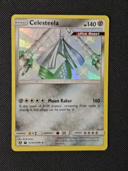 Celesteela #SV32 Shiny Holo Rare Hidden Fates Pokemon 2019 NM - Image 1