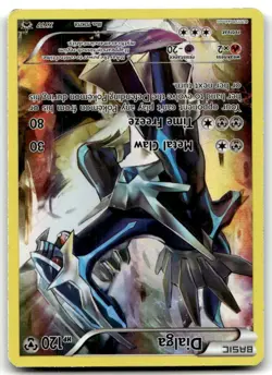 Pokemon TCG Dialga XY77 Full Art Holo Black Star Promo 2015 MP/HP - Image 1