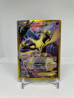 Alakazam EX (Secret, #125/124) - Holofoil XY - Fates Collide Pokemon - MP - Image 1