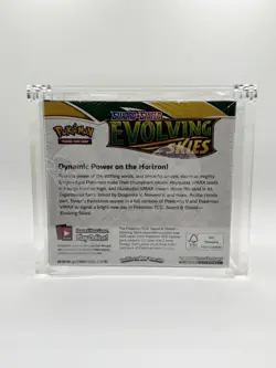 Pokemon SWSH Evolving Skies Booster Box SEALED w/Acrylic Case - Image 2