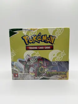 Pokemon SWSH Evolving Skies Booster Box SEALED w/Acrylic Case - Image 3
