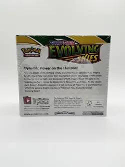 Pokemon SWSH Evolving Skies Booster Box SEALED w/Acrylic Case - Image 4