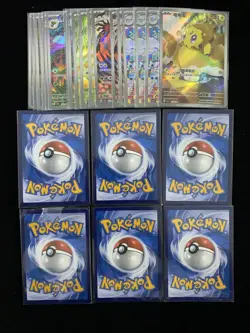 2025 Pokemon TCG S-Chinese Lechonk Joltik Palafin Yveltal AR Holo Lot*24 YOU - Image 2