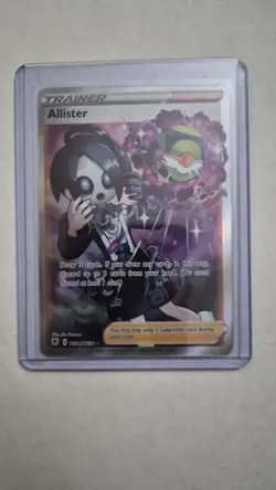 Pokemon TCG Allister Trainer Full Art TG24/TG30 Astral Radiance [NM] - Image 1