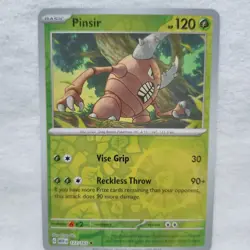 Pinsir 127/165 Sv: Scarlet & Violet 151 Reverse Holo Pokemon TCG - Image 3