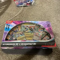 Pokemon TCG Hydreigon EX & Dragapult EX Premium Collection. - Image 1