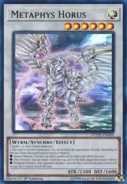 Yugioh! Metaphys Horus - DUDE-EN009 - Ultra Rare - 1st Edition Near Mint, Englis - Image 1
