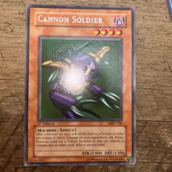 Cannon Soldier - Yu-Gi-Oh! TCG Metal Raiders MRD-106 1st Edition Rare - Image 1