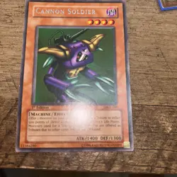 Cannon Soldier - Yu-Gi-Oh! TCG Metal Raiders MRD-106 1st Edition Rare - Image 3