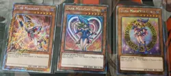 3x Dark Magician Girl Set Platinum Secret Rare NM RA03 1st YuGiOh TCG - Image 1