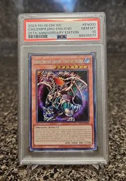 PSA 10 GEM MINT Chaos Emperor Dragon-Envoy of the End IOC-EN000 25th Anniversary - Image 1