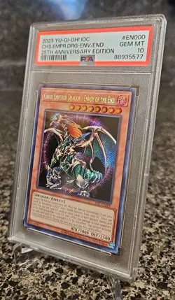 PSA 10 GEM MINT Chaos Emperor Dragon-Envoy of the End IOC-EN000 25th Anniversary - Image 2