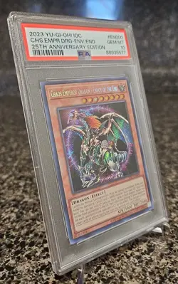 PSA 10 GEM MINT Chaos Emperor Dragon-Envoy of the End IOC-EN000 25th Anniversary - Image 3