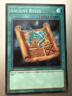 Ancient Rules LCKC-EN039 Legendary Collection Kaiba Unlimited - Image 1