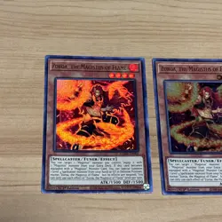 x2 Zoroa, the Magistus of Flame GEIM-EN002 Ultra Rare 1st Edition - Image 1